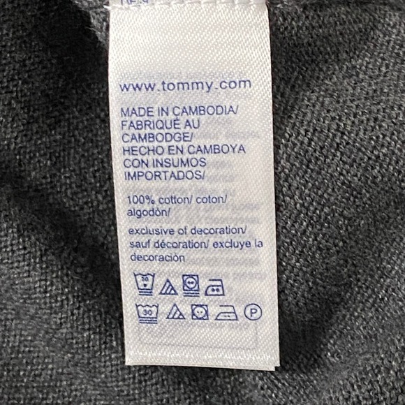 Tommy Hilfiger Men's Large Premium Cotton Crew Neck Long Sleeve Sweater NEW - Picture 11 of 12